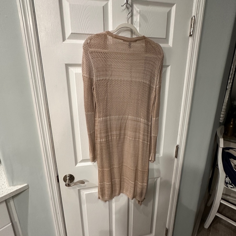 White House Black Market open long  Cardigan Long Sleeve